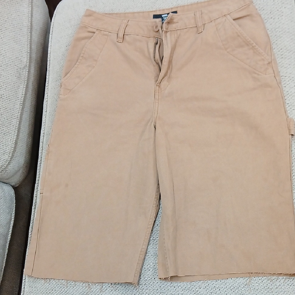 Vans Tan Jean Shorts for Women